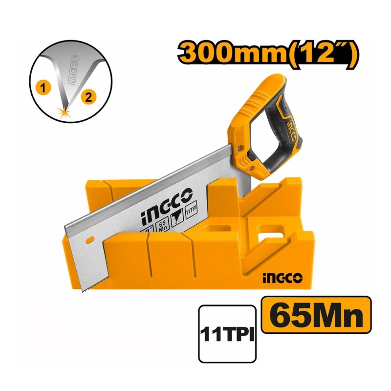 INGLETE 300MM CON SERRUCHO (HMBSK30082) INGCO INGLETE 300MM CON SERRUCHO (HMBSK30082) INGCO