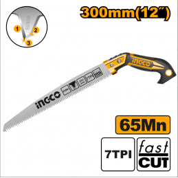 SERRUCHO PODAR DIENTES TRIPLES 12" (HPS30028C) INGCO