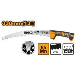 SERRUCHO PODAR DIENTES TRIPLES 13" (HPS33028C) INGCO