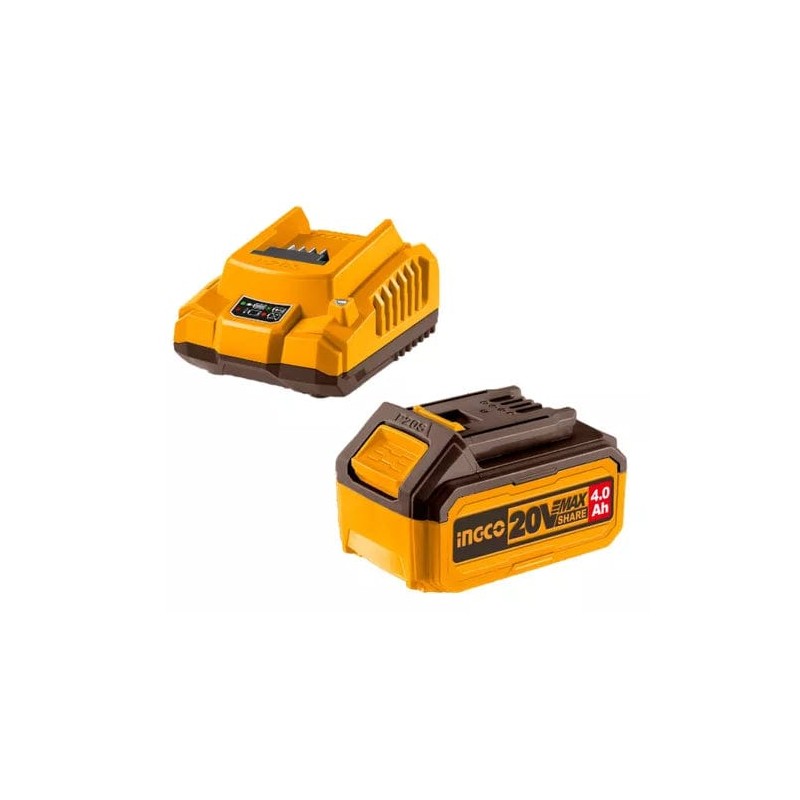 KIT BATERIA + 1 CARGADOR 20V 4AMP (FBCPK1214) INGCO KIT BATERIA + 1 CARGADOR 20V 4AMP (FBCPK1214) INGCO