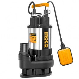 BOMBA SUMERGIBLE PARA AGUAS RESIDUALES 1100W(1.5HP) INGCO (SPDS11008)