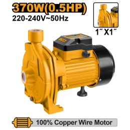 Bomba de Agua Centrífuga INGCO 370W - 0.5 HP (CPM3708) | Eficiencia y Durabilidad