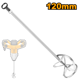 REVOLVEDOR DE MEZCLA PARA MEZCLADOR 120 X600MM (MP1120) TODO INGCO - TALCA