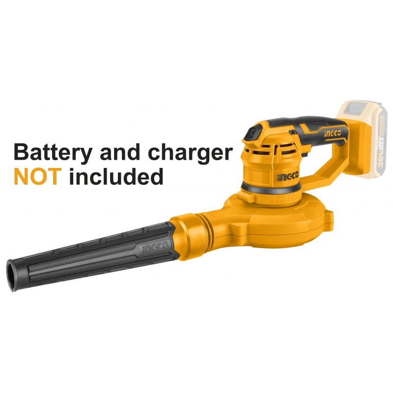 SOPLADOR ASPIRADOR INALAMB.20V S/BAT.S/CARGADOR (CABLI2001) INGCO SOPLADOR ASPIRADOR INALAMB.20V S/BAT.S/CARGADOR (CABLI2001) INGCO