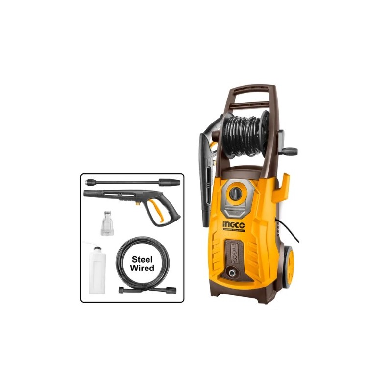 Hidrolavadora Industrial 180BAR 2800W | HPWR28008 - Potente y Eficiente Hidrolavadora Industrial 180BAR 2800W | HPWR28008 - Potente y Eficiente
