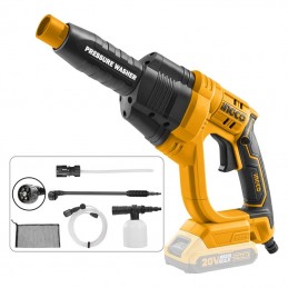 Hidrolavadora Inalámbrica INGCO 20V, 24,8 BAR - Sin Batería ni Cargador