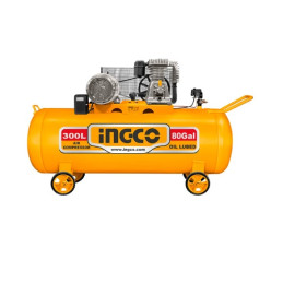 Compresor de Aire Industrial 300L INGCO AC553001 | Potencia 4,1kW/5,5HP para Operaciones Industriales de Alto Rendimiento