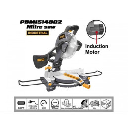 Sierra Ingleteadora 10" 1400W INGCO PBMIS14002 | Potencia y Precisión al Mejor Precio