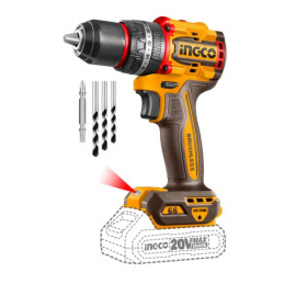 Taladro Percutor Inalámbrico 20V INGCO BL | Potencia y Precisión Profesional