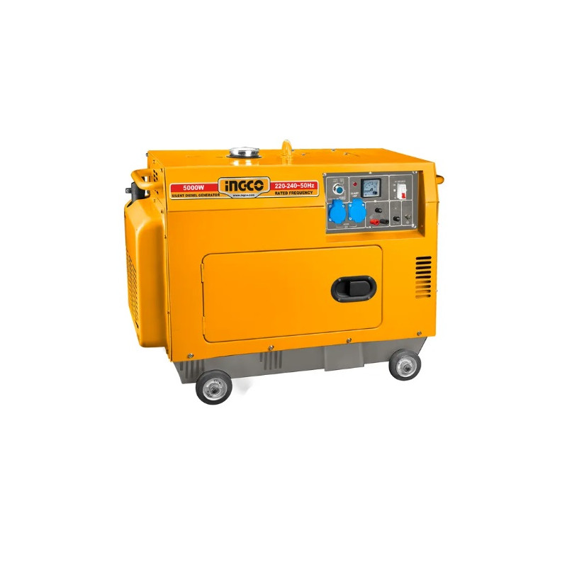 Generador Diésel Silencioso 5,0kW con ATS – INGCO GSE50001.1