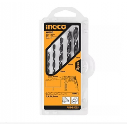 SET BROCAS PARA MADERA 5 PIEZAS 3-8MM (AKDB5055) INGCO