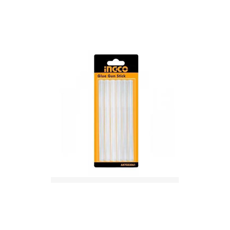 Barras de Silicona Ingco (AKTGS2061): 6 Piezas, 2x20 cm | Versatilidad y Adherencia Confiable Barras de Silicona Ingco (AKTGS2061): 6 Piezas, 2x20 cm | Versatilidad y Adherencia Confiable