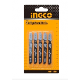 Set de Hojas de Caladora de 5 Piezas INGCO (JBT118B) - Versatilidad en Cortes Precisos para tus Proyectos