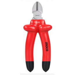 Alicate de Corte Diagonal Aislado 6" 160mm (HIDCP01160) INGCO - Herramienta de Alta Precisión y Seguridad