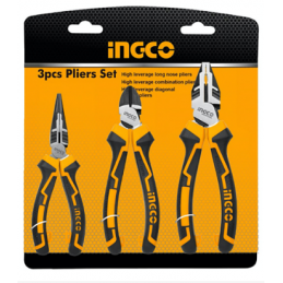 SET ALICATES 3 PIEZAS INDUSTRIAL INGCO (HKHLPS2831)