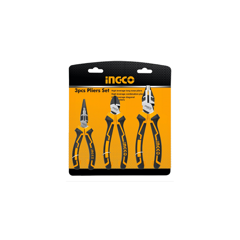 SET ALICATES 3 PIEZAS INDUSTRIAL INGCO (HKHLPS2831) SET ALICATES 3 PIEZAS INDUSTRIAL INGCO (HKHLPS2831)