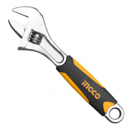 Llave Ajustable Industrial de 150 mm / 6" INGCO (HADW131068) - Herramienta Versátil para Trabajos de Ajuste y Sujeción