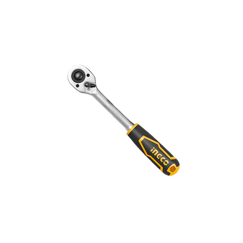 Llave Chicharra Industrial 45 Dientes 1/2" con Mango Antideslizante INGCO (HRTH0812) - Potencia y Control en Cada Aplicación Llave Chicharra Industrial 45 Dientes 1/2" con Mango Antideslizante INGCO (HRTH0812) - Potencia y Control en Cada Aplicación