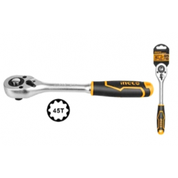 Chicharra Ratchet 1/4" INGCO (HRTH0814) - Herramienta Compacta para Aplicaciones de Precisión