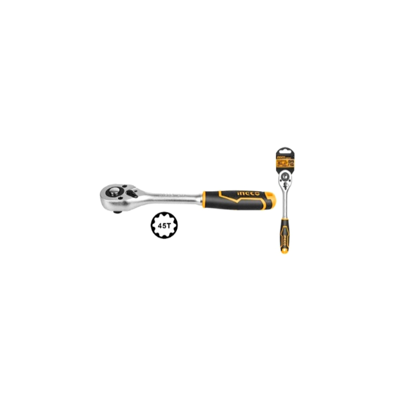 Chicharra Ratchet 1/4" INGCO (HRTH0814) - Herramienta Compacta para Aplicaciones de Precisión Chicharra Ratchet 1/4" INGCO (HRTH0814) - Herramienta Compacta para Aplicaciones de Precisión