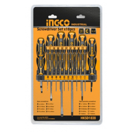 ATORNILLADOR PRECISION JUEGO 18 PIEZAS (HKSD1828) INGCO