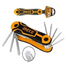 SET LLAVES TORX T9-T40 -TODO INGCO Talca-