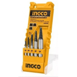 KIT EXTRACTOR PERNOS INDUSTRIAL 6-18 MM JUEGO 5 PIEZAS (ASE008) INGCO