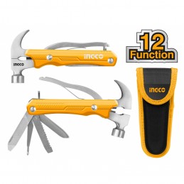 MARTILLO MULTIFUNCIONAL 12 EN 1 CON ESTUCHE (HMFH0121) INGCO